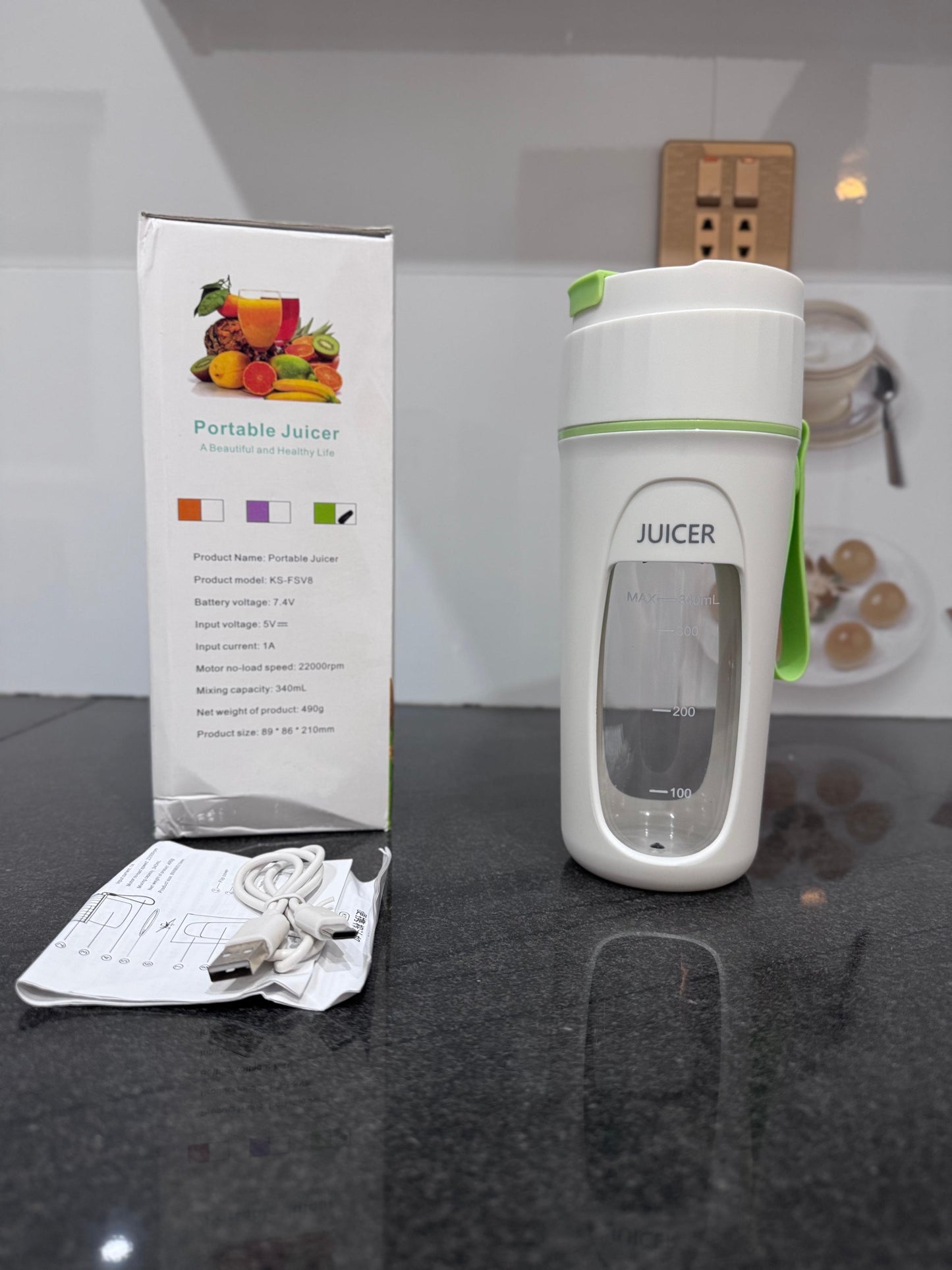 Portable Rechargeable Blender KS-FSV8