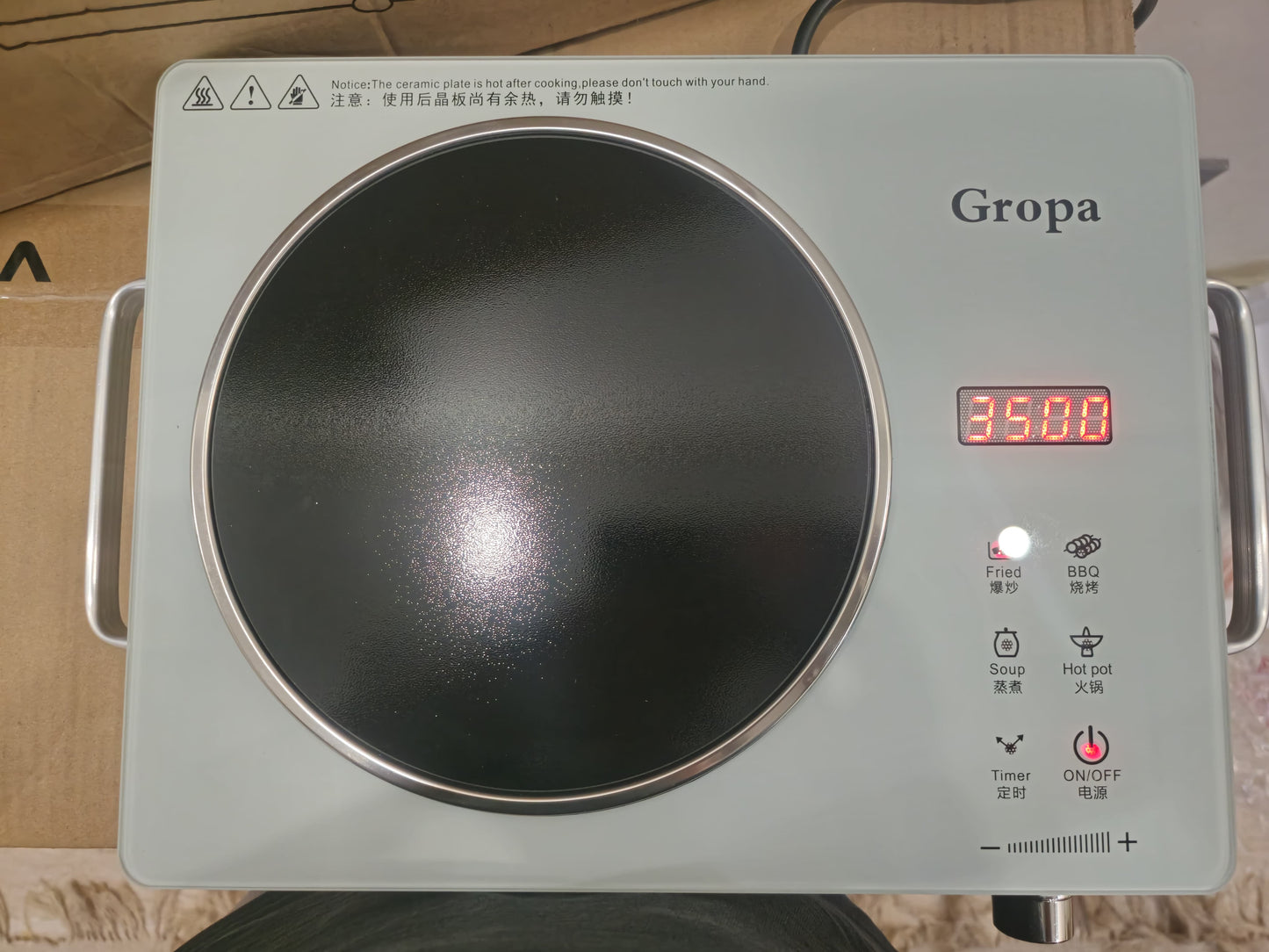 GROPA Smart electric ceramic stove